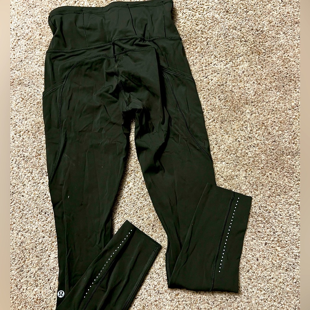 Army Green Lulu Leggings